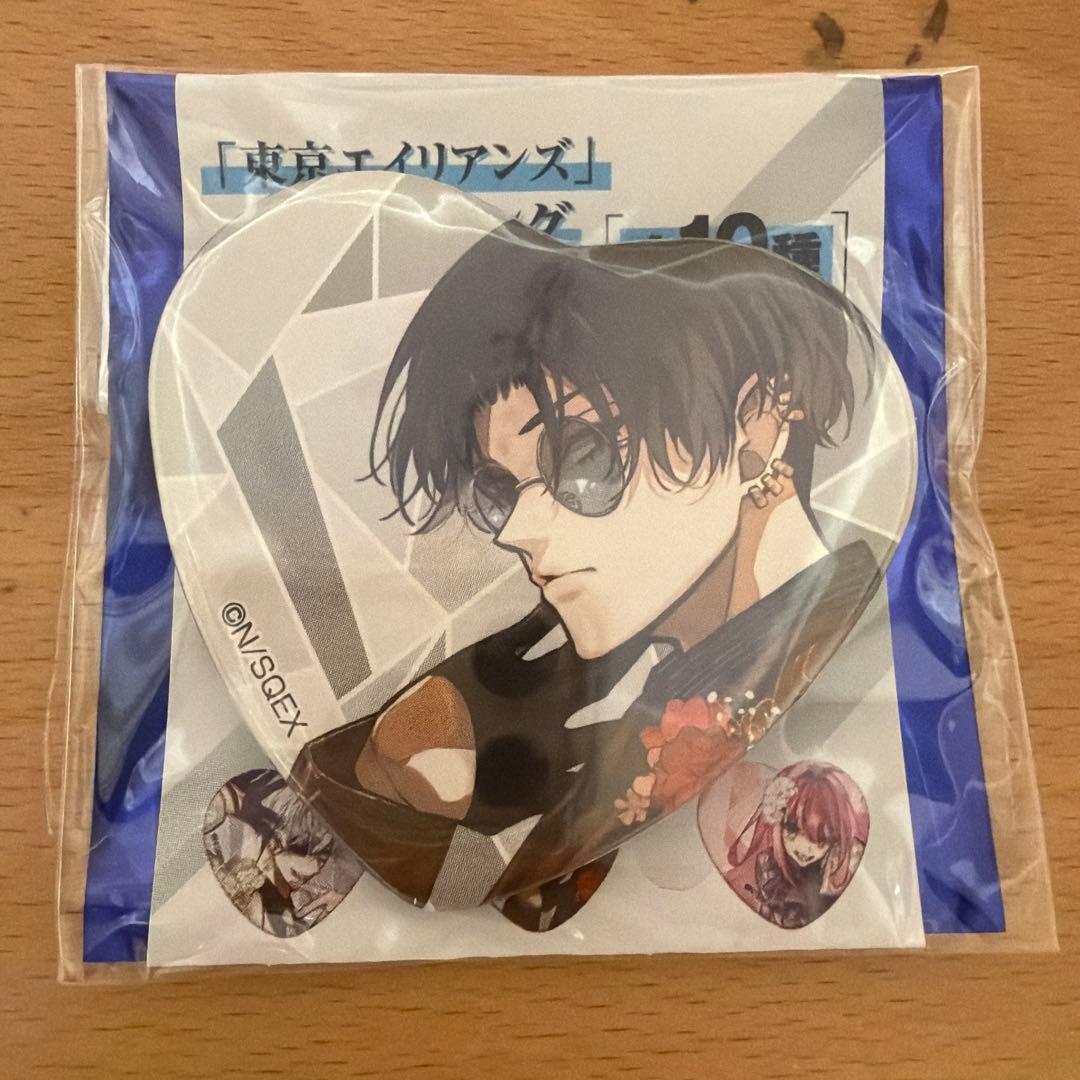 東京エイリアンズ ハート缶バッジ 憂炎 - メルカリ