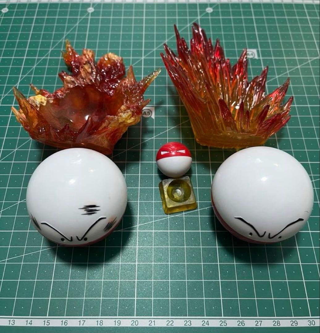 ポケモンフィギュア進化セット ビリリダマ マルマイン - メルカリ