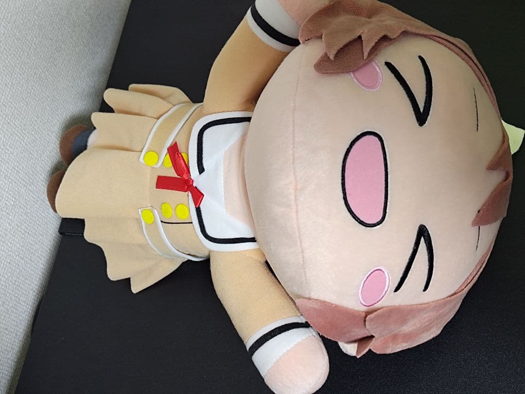 美品】バンドリ メガジャンボ寝そべりぬいぐるみ 山吹沙綾 ポッピン