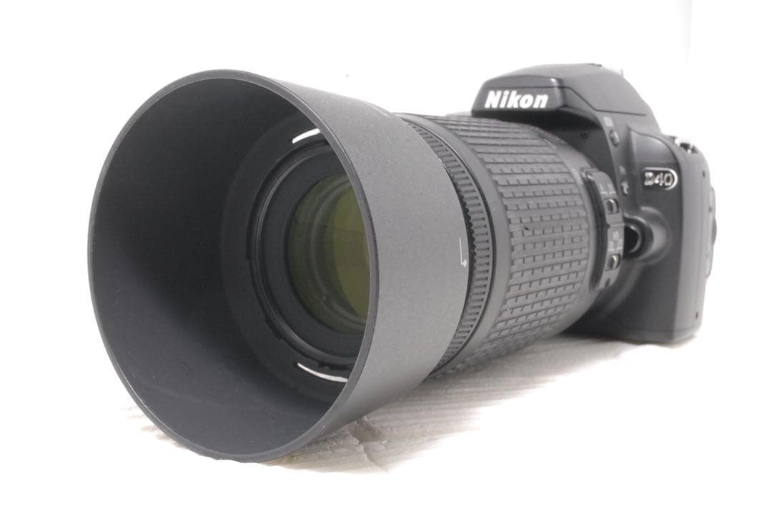 訳あり❤️Nikon D40 望遠レンズセット手ブレ補正付き スマホ転送OK