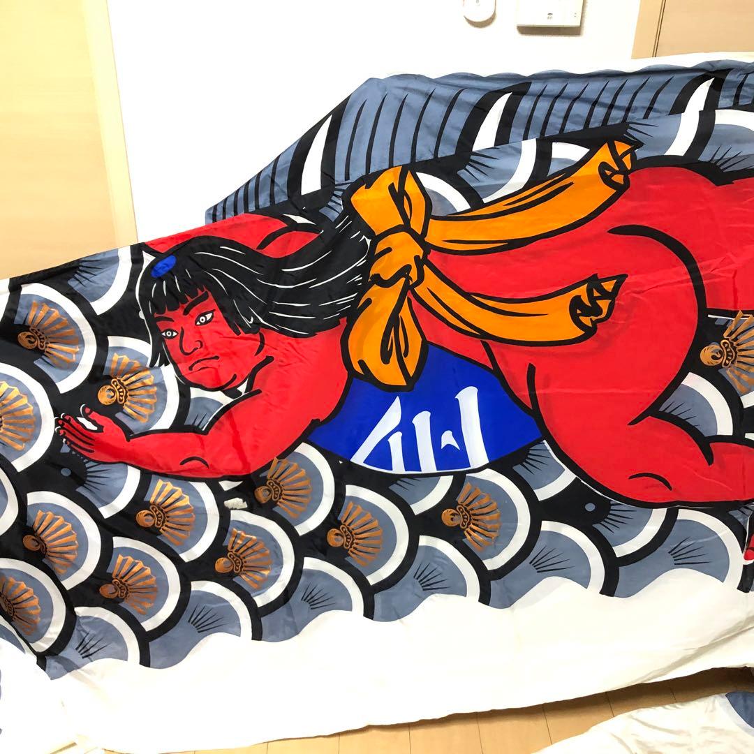 鯉のぼり キング印 金太郎 7m 7m 6m 5m 計4本 カネボウナイロン - メルカリ