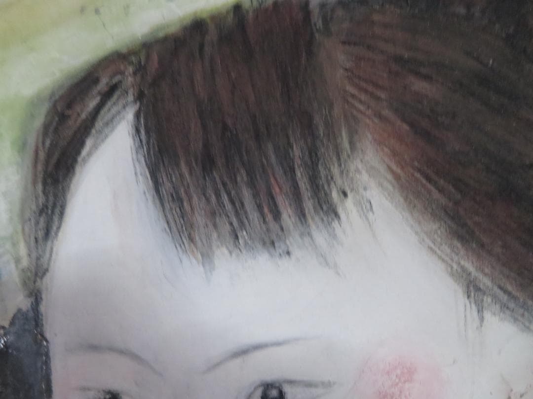 mimeian様専用神田三千枝「虹」 日本美術院特待院展出品作品 師：安田