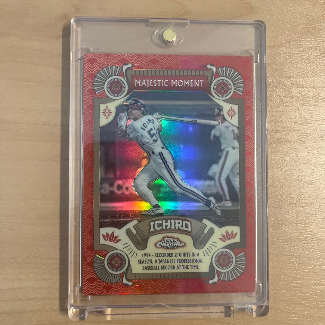 イチロー Majestic Moment 2024 chrome 5枚限定 - メルカリ