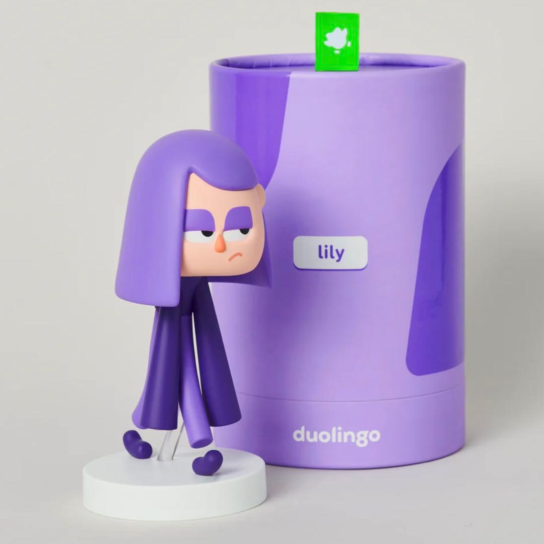 日本未発売】 Duolingo Lily デュオリンゴ リリー フィギュア - メルカリ