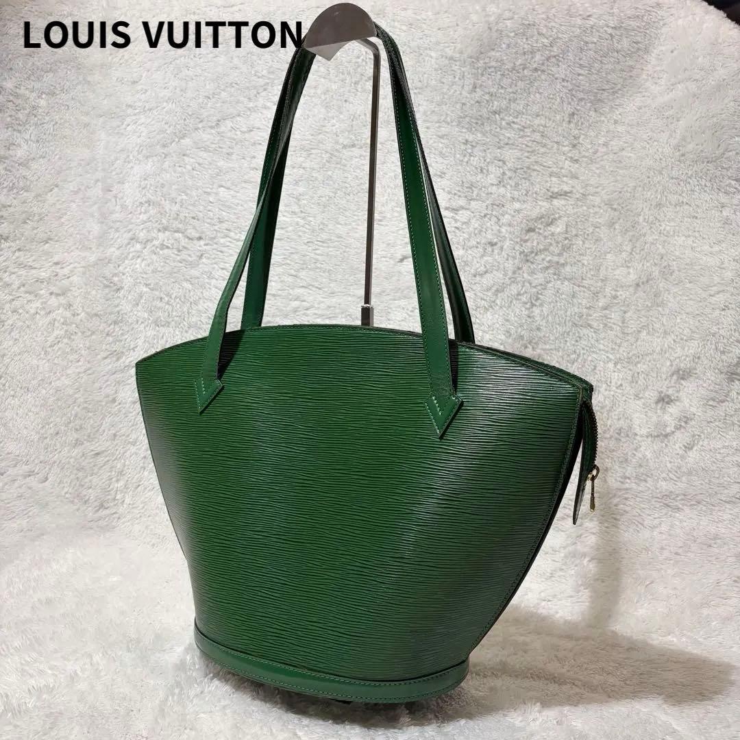 ルイヴィトン Louis Vuitton エピ サンジャック グリーン - メルカリ