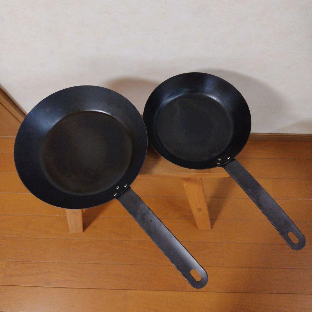 廃盤品◎無印良品 鉄製 フライパン 22cm&26cm - メルカリ