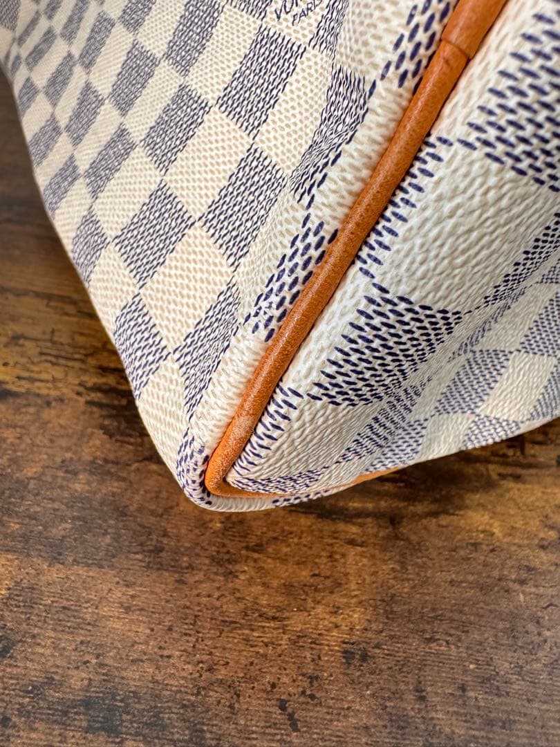 ルイヴィトン スピーディ25 ダミエ アズール N41534 巾着袋付き - メルカリ