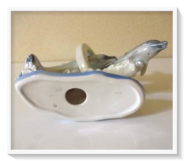加藤工芸 イルカオブジェ 陶器製 ドルフィン KATO KOGEI - メルカリ