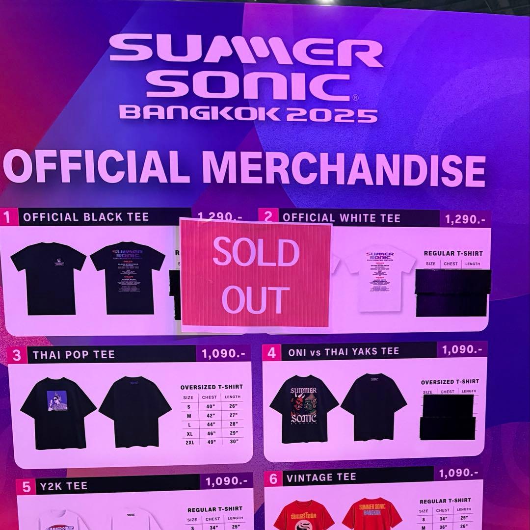 新品未使用】サマソニバンコク 公式Tシャツ 黒Sサイズ SnowMan - メルカリ