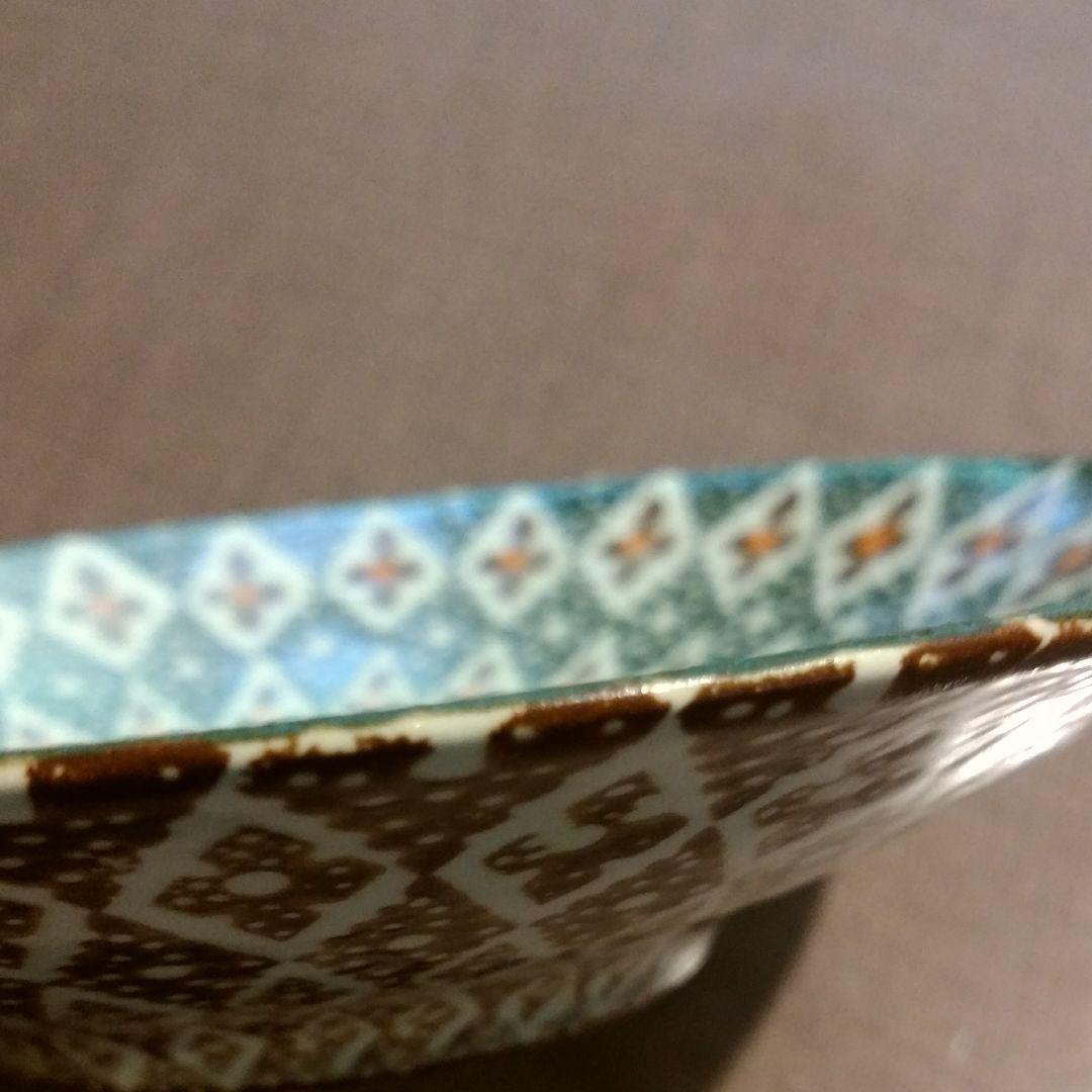 山野辺彩 皿② 径約20㎝ 高さ約4.3㎝