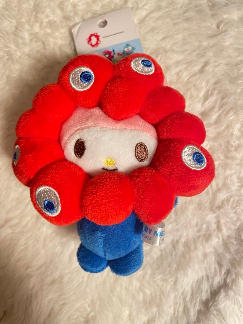 万博会場限定 ミャクミャク マイメロ カラビナ なりきり ぬいぐるみ 1