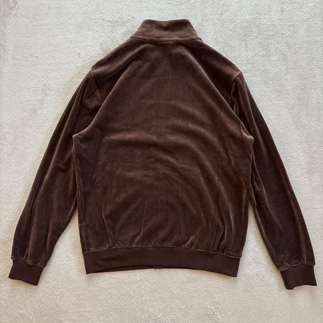 新品 PUMA プーマ ベロア トラックジャケット セットアップ ブラウン