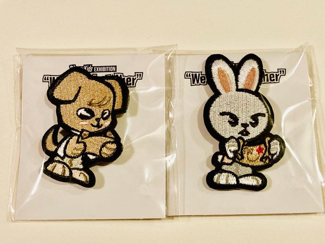 straykids スキズ 展覧会 リービット パピーム 刺繍バッジ - メルカリ