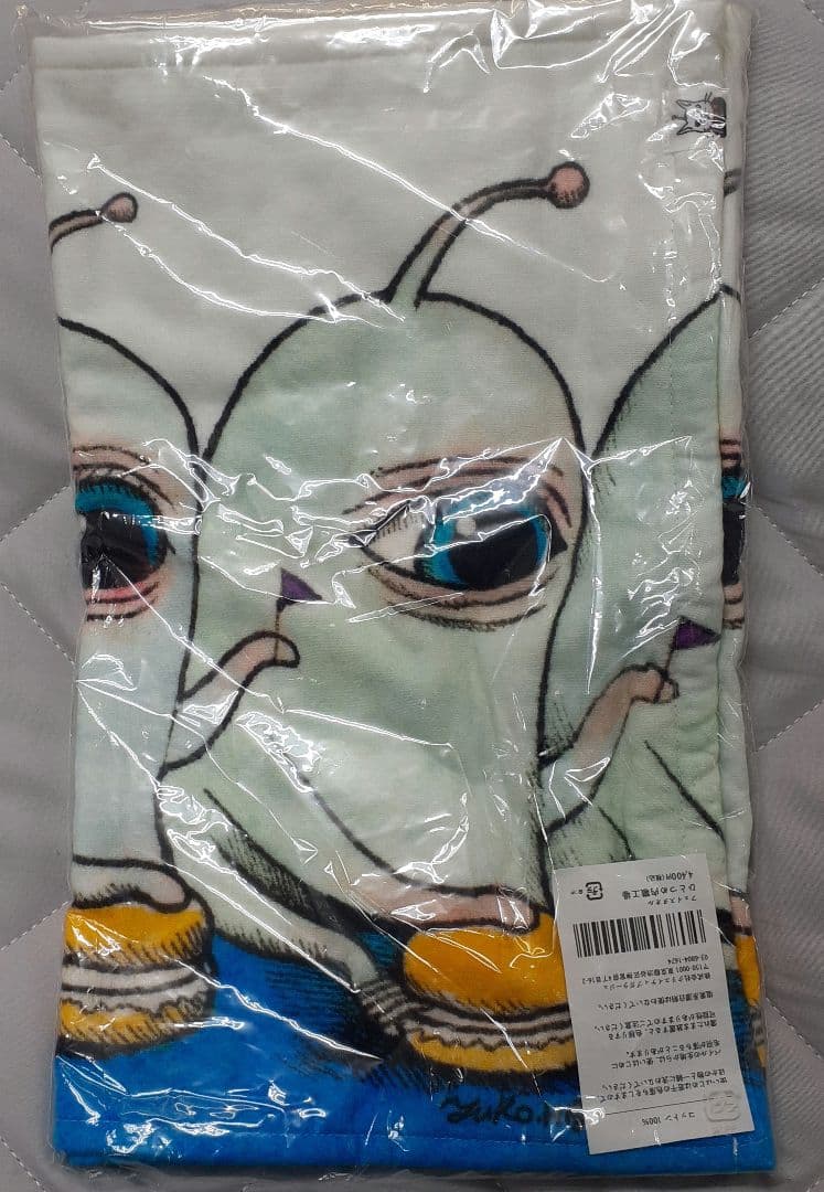 ヒグチユウコ ひとつめ内職工場 フェイスタオル ボリス雑貨店 ひとつめ