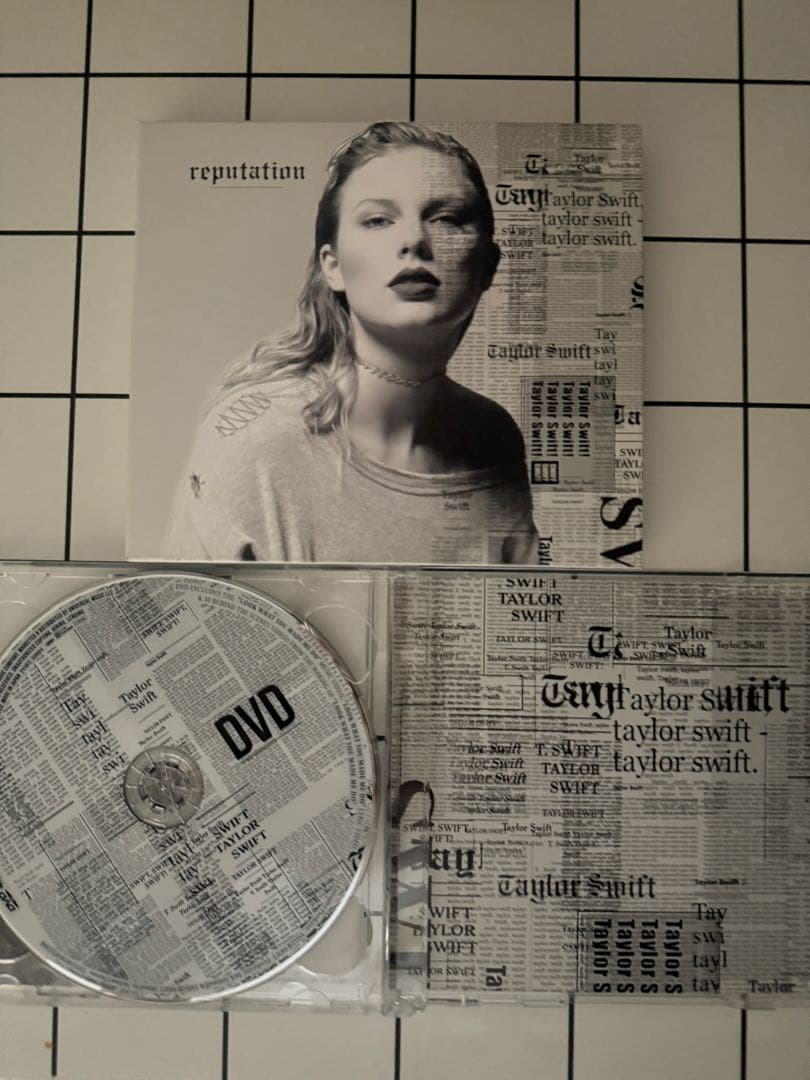 reputation CD＆DVD付き Taylor Swift TAYLOR SWIFT Reputation CD + DVD JAPAN Special Edition POCS-24906