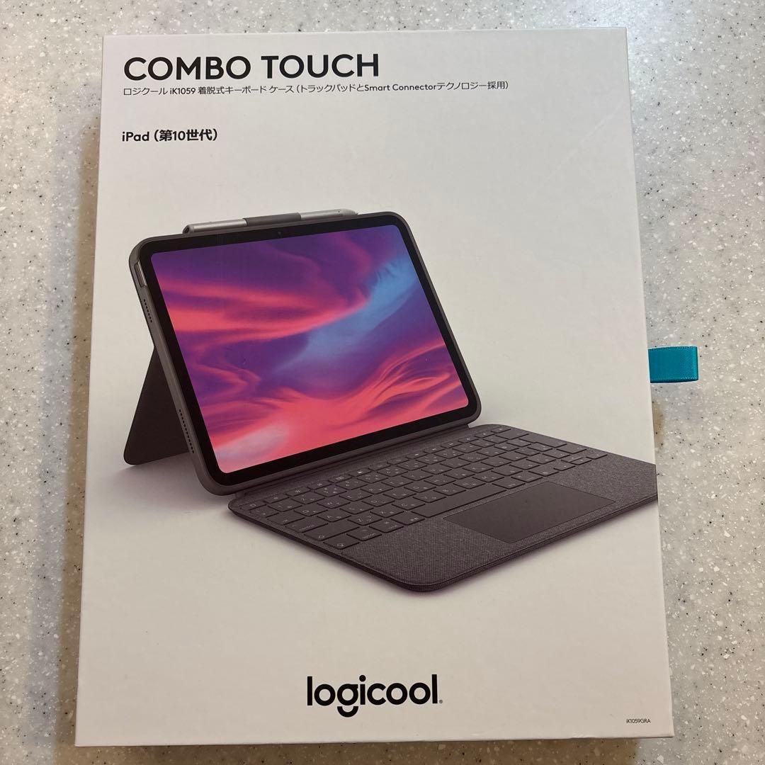 Logicool Combo Touch iPad第10世代用 65-9232-89 ロジクール COMBO TOUCH（iPad 第10世代用） iK1059GRA