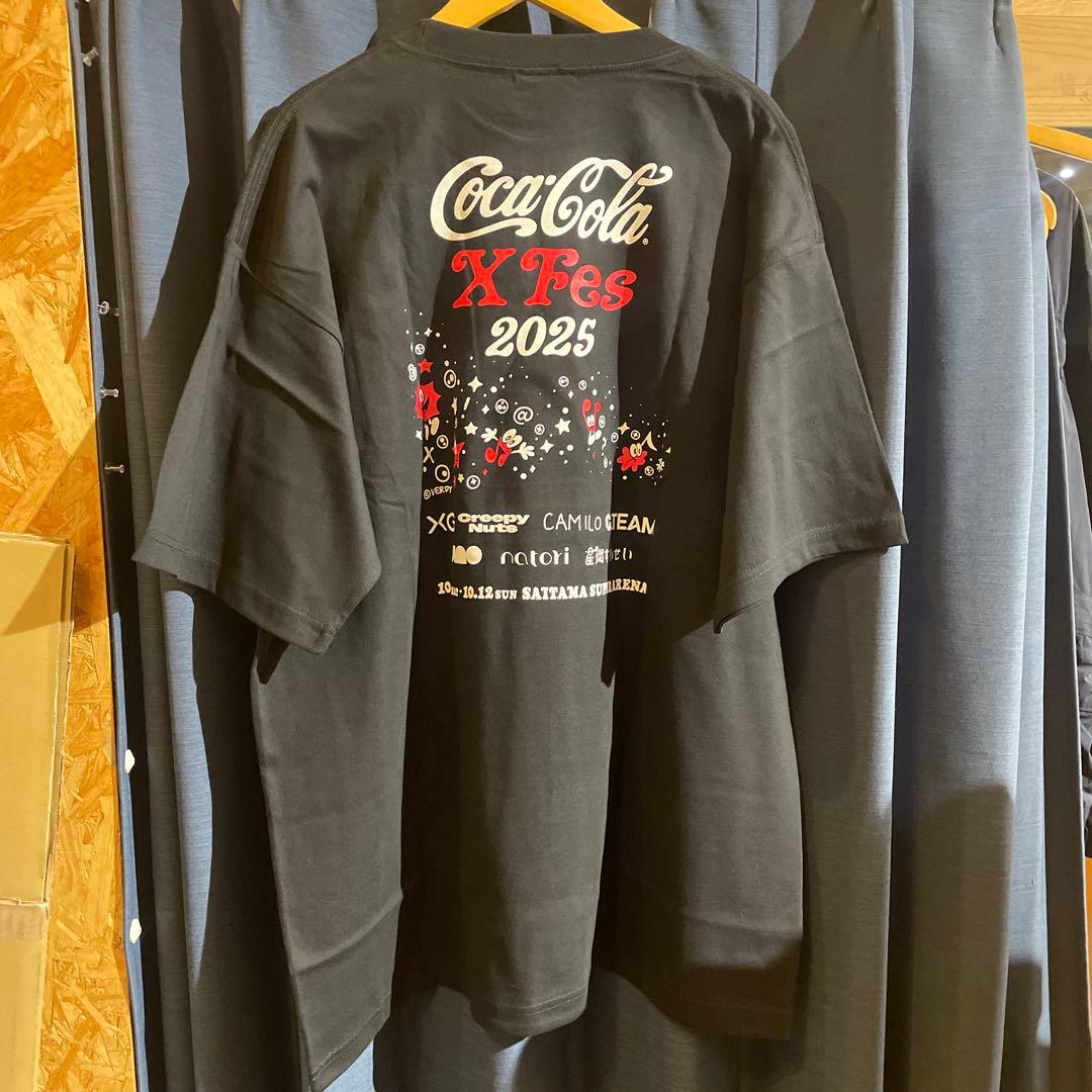 Coca-Cola Fes 2025 verdy アーティストTEE 黒XXL - メルカリ