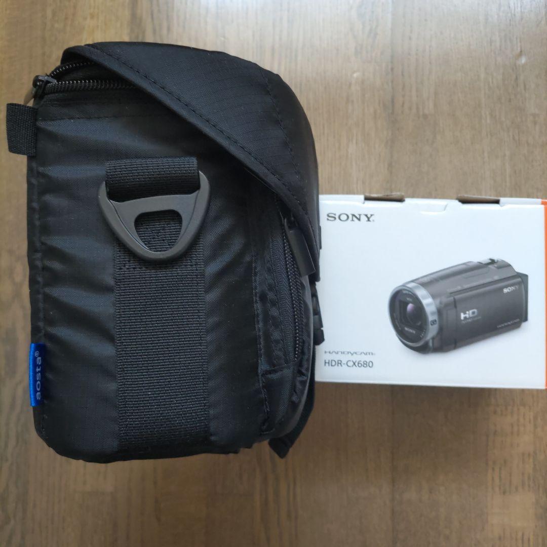訳アリ】SONY HDR-CX680 デジタルビデオカメラレコーダーバック付き