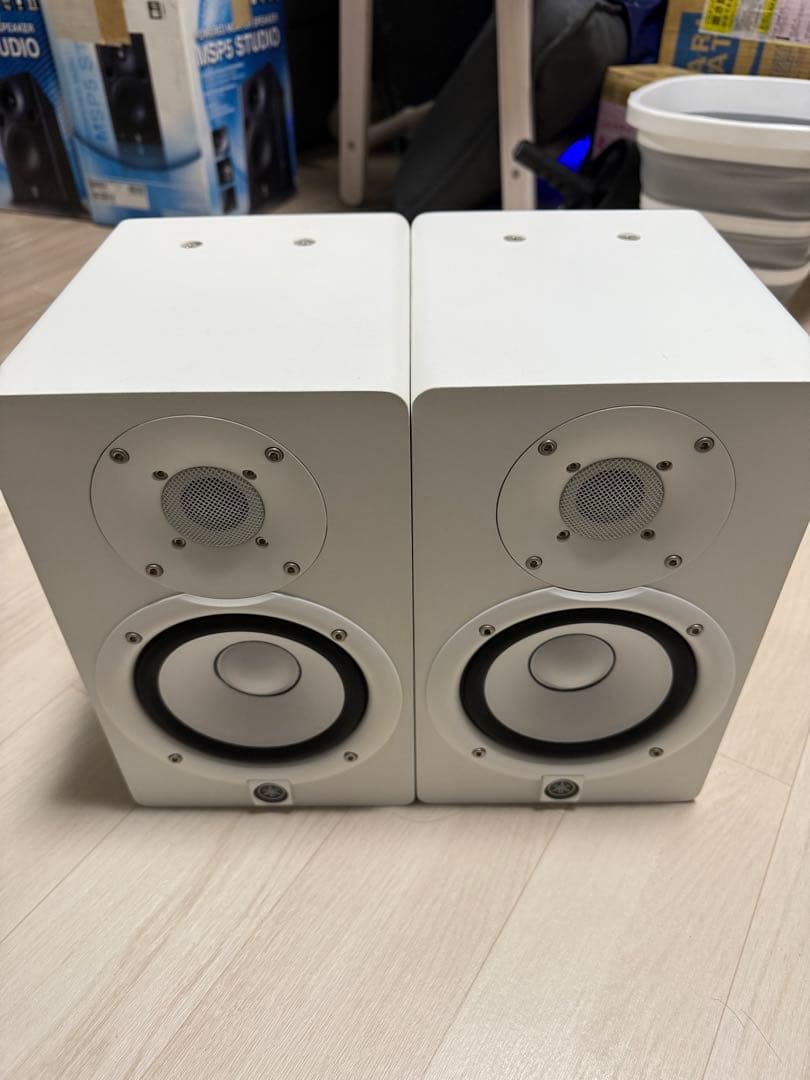 Yamaha HS5W ホワイト モニタースピーカー 楽天市場】モニター スピーカー パワード スタジオ DTM YAMAHA ヤマハ