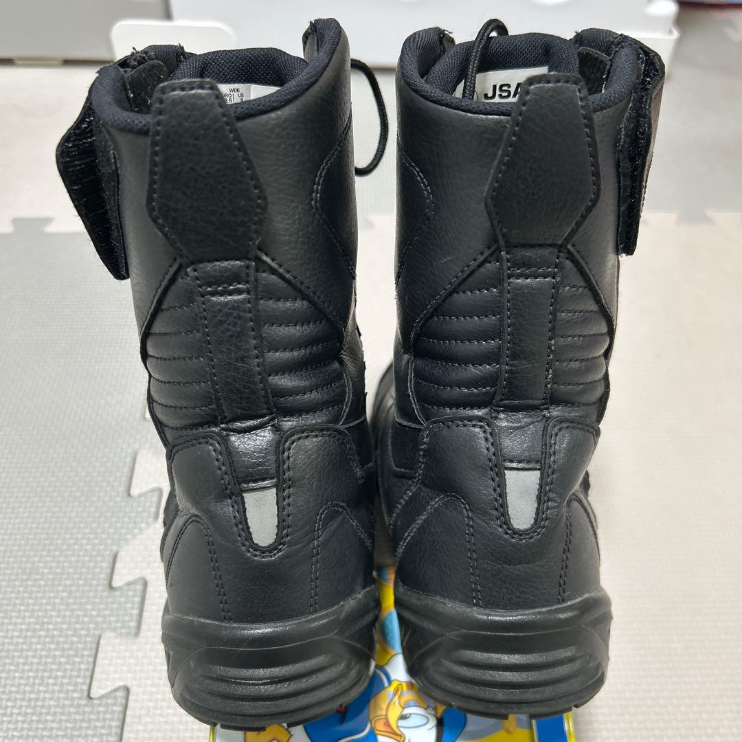 アシックス 安全靴 ブーツ ウィンジョブCP405ブラック 26.5cm