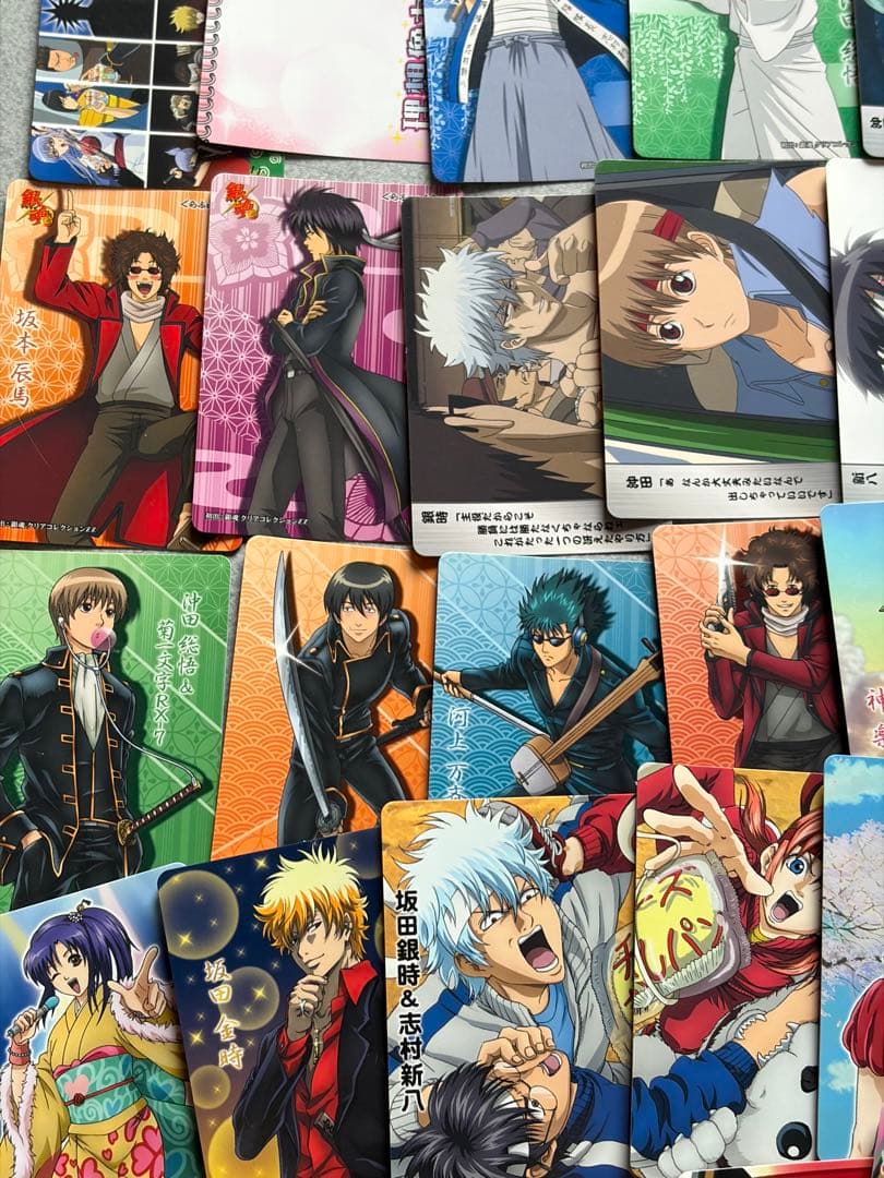 銀魂 カード まとめ売り 160枚セット コレクション 神威 沖田総悟 坂田