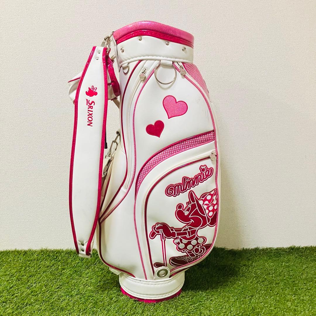 スリクソン キャディバッグ レディース 女性用 ディズニー ミニー