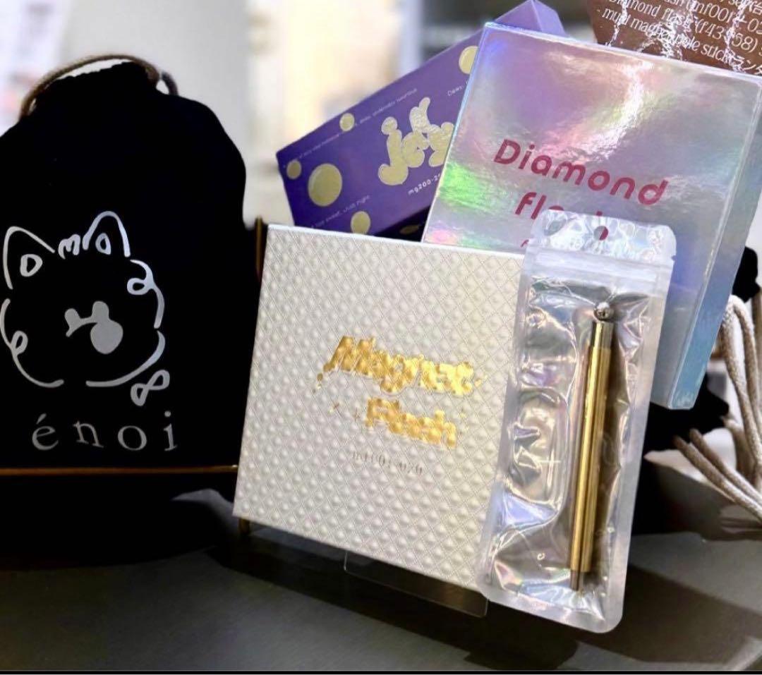 【新品未使用】enoi newセット　エノイ　磁石ピンク enoi エノイ マグネットジェル 好きなカラー選択可能 ミラーフレンチ