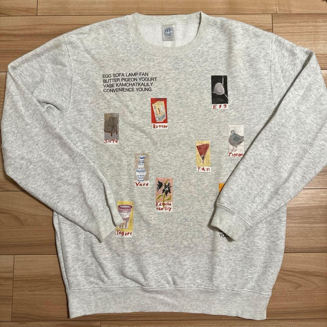 Convenience young グレー スエットトレーナー L - メルカリ