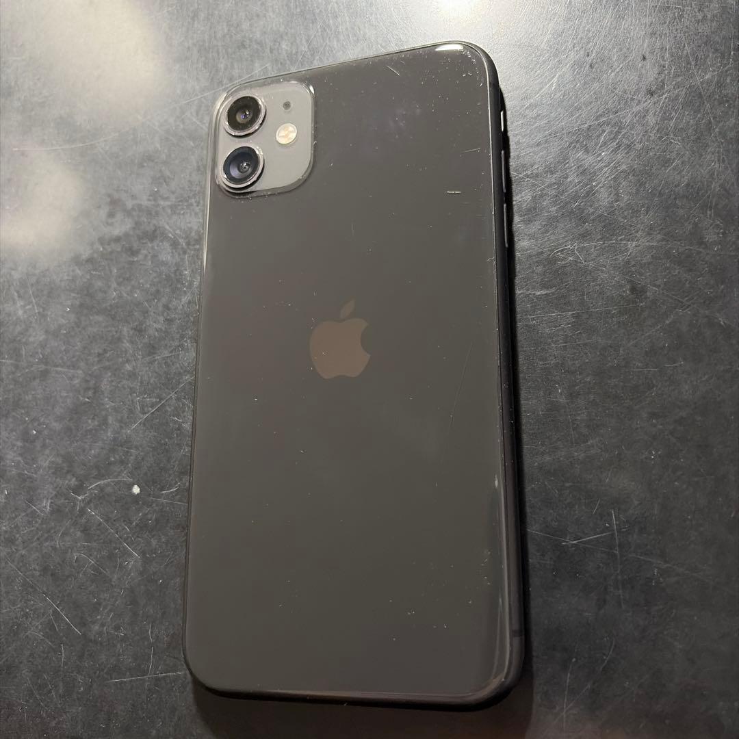 iPhone11 64GB SIMフリー ブラック - メルカリ