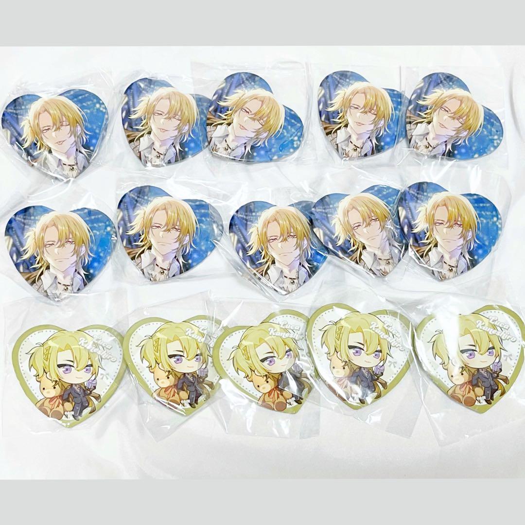 ꒰にじさんじEN Luxiem ルカ カネシロ ホワイトデー 本物 缶バッジ ꒱