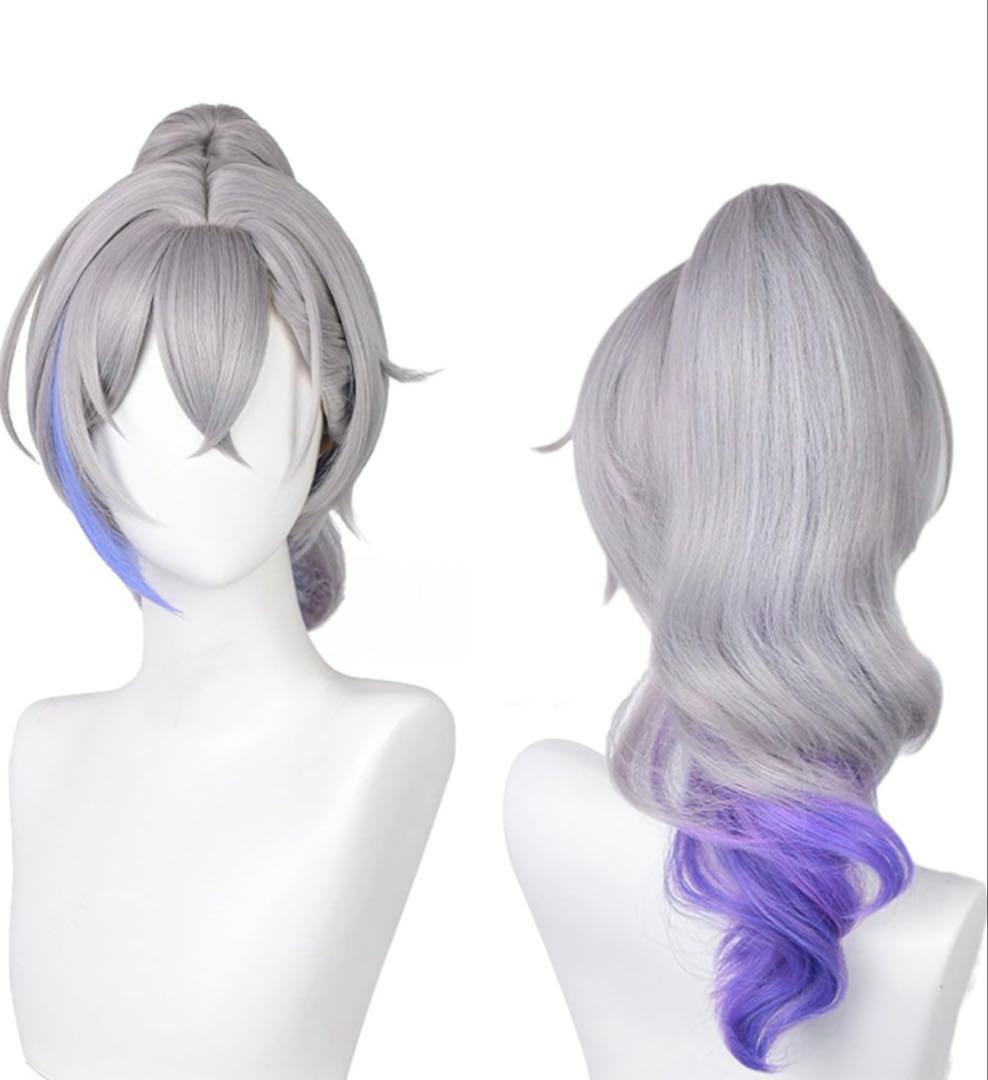 f*l様 崩壊スターレイル 銀狼 コスプレ衣装フルセット ウィッグと靴