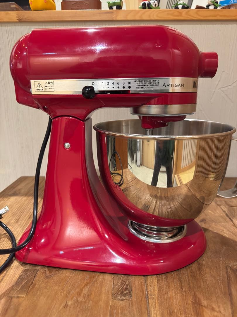 KitchenAid Artisan レッド ステンレスボウル付き4.8L エンパイアレッド キッチンエイドアルチザン®シリーズ 4.8L ヘッド
