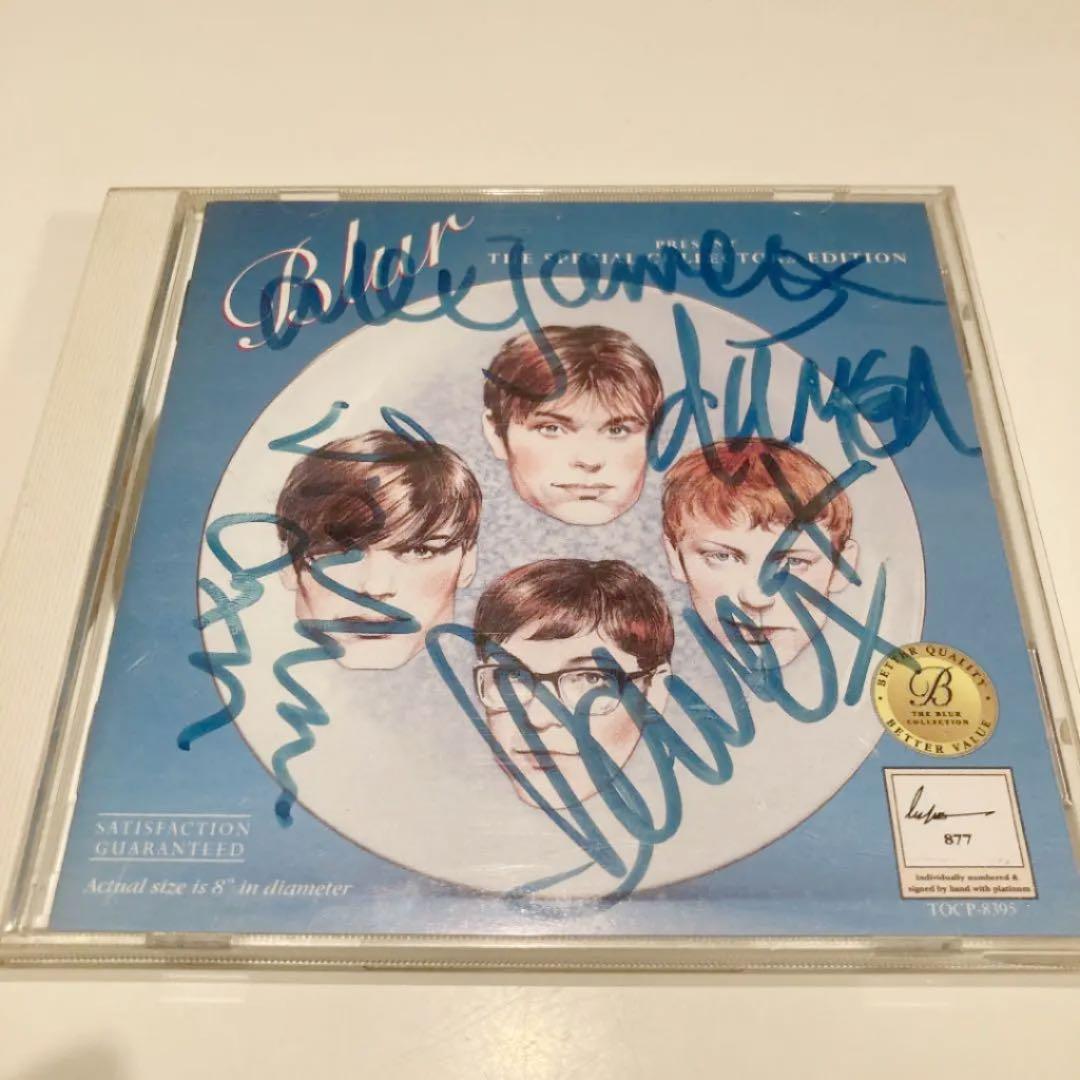 blur メンバー直筆サイン入りアルバム - メルカリ