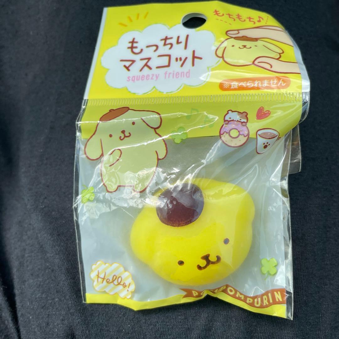 サンリオ ポムポムプリン もっちりマスコット スクイーズ - メルカリ