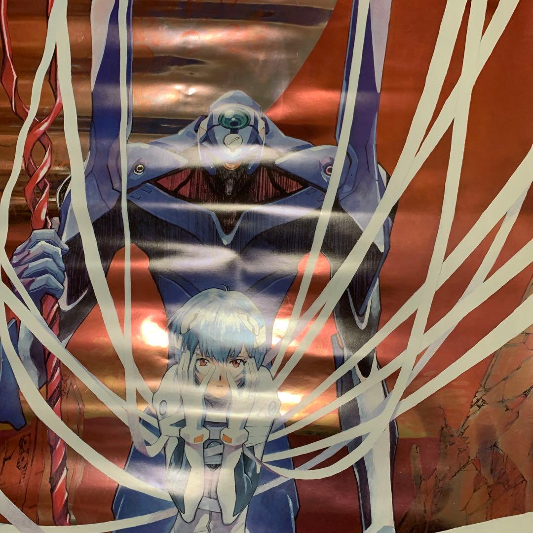 新世紀エヴァンゲリオン 綾波レイ ポスター メタリック調 - メルカリ