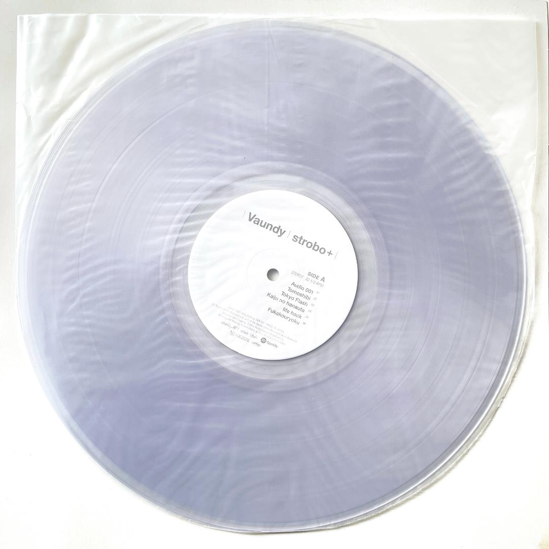 貴重初回盤 クリア・レコード Vaundy Strobo+ ストロボ バウンディ