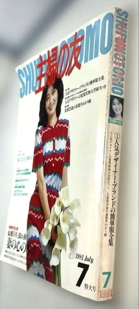昭和レトロ【1981年7月1日発行】第65巻第7号通算785号主婦の友7月特大号
