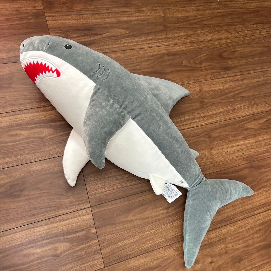 非売品 USJ ユニバーサル JAWS ジョーズ 特大 ぬいぐるみ タグ付き