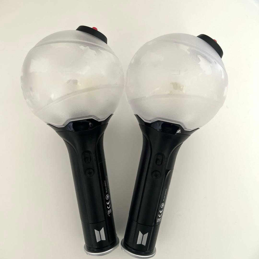 BTS ペンライト アミボム ver3 2個セット - メルカリ