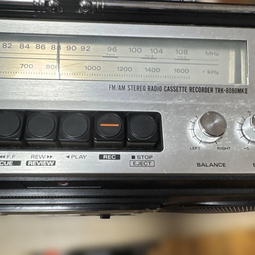 PADISCO HITACHI TRK-8080MKⅡ ラジカセ ジャンク - メルカリ
