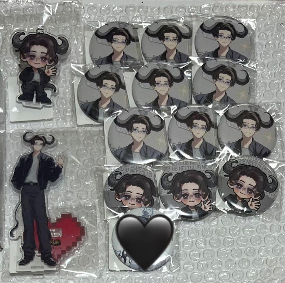 ニート部 kun 50人クラフト DMM スクラッチ E賞 缶バッジ - メルカリ