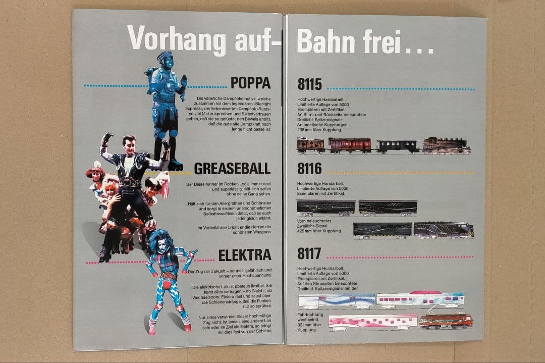 メルクリン STARKLIGHT EXPRESS Zゲージ 4両セット