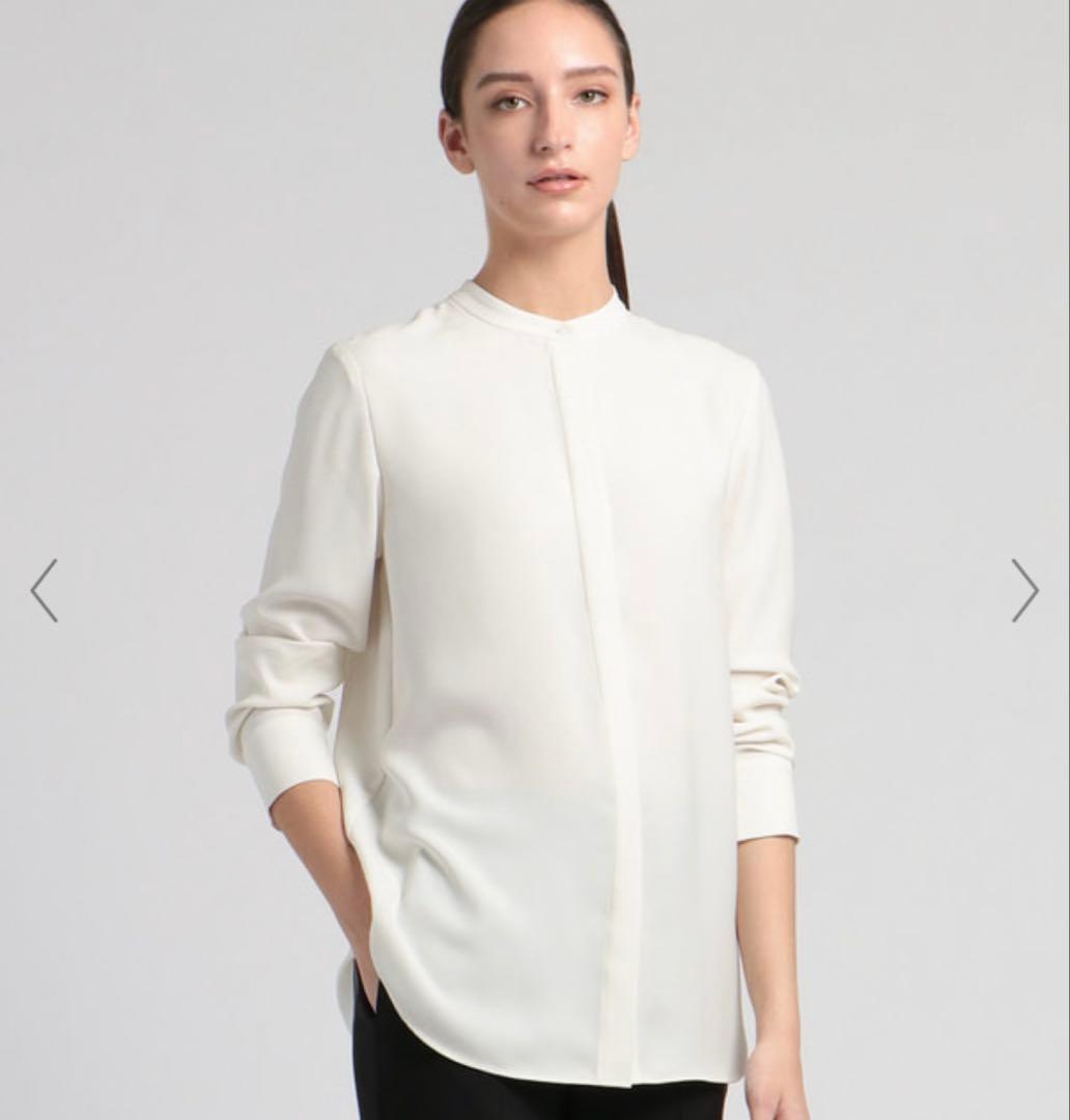 新品☆theory luxe セオリーリュクス ボウタイブラウス 長袖ブラウス