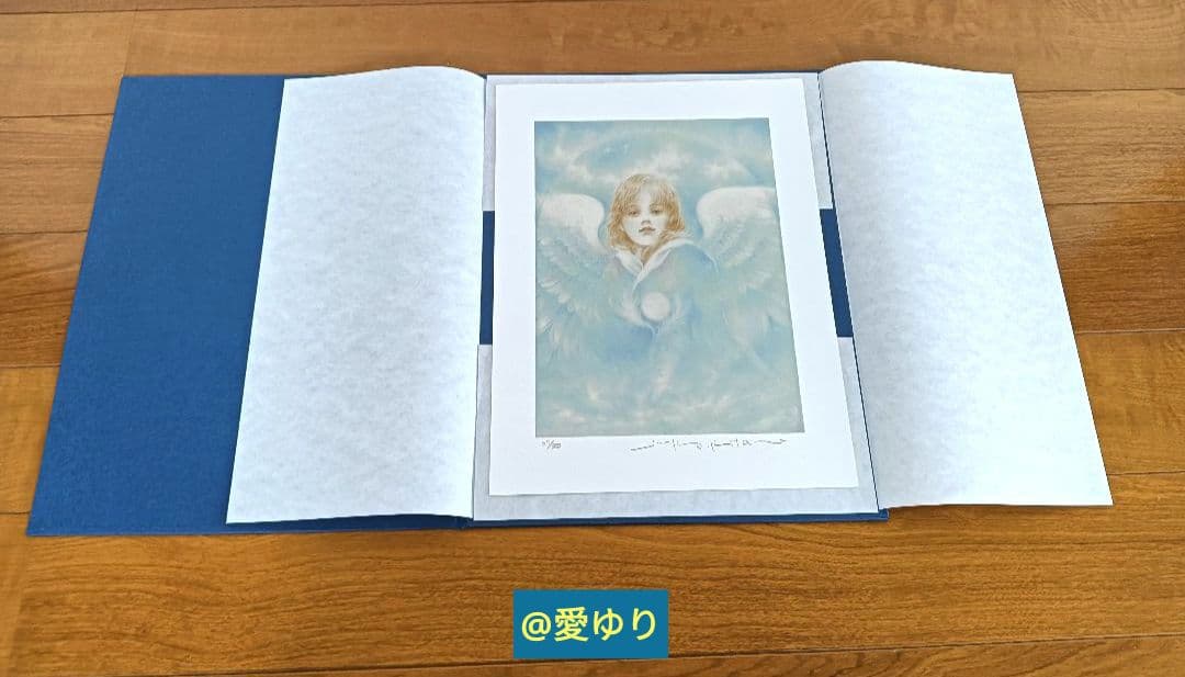 特大♢豪華限定♢羊革装版『きたのじゅんこ自選画集』天然宝石15石