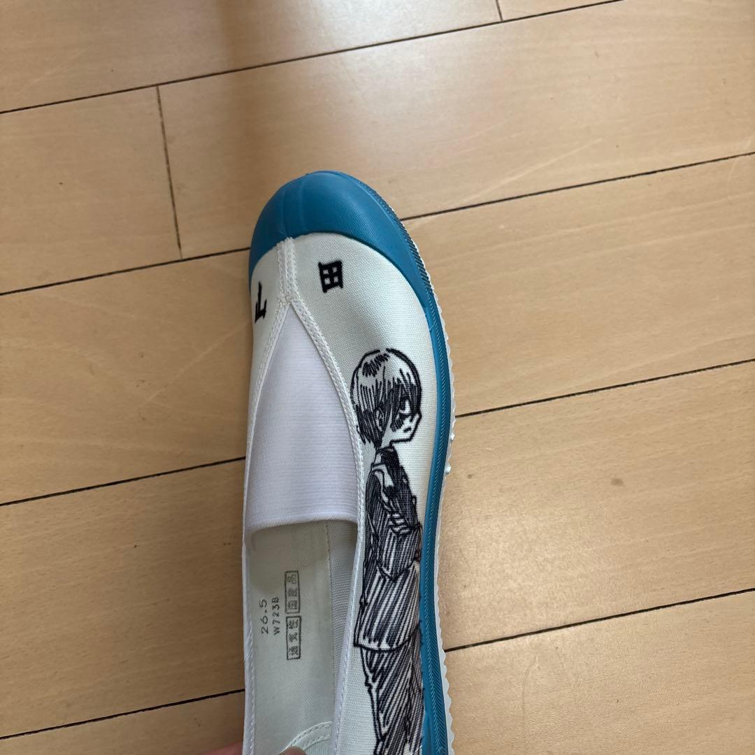 の心のヤバイやつ　僕ヤバ　桜井のりお先生直筆イラスト入り上履き　山田杏奈