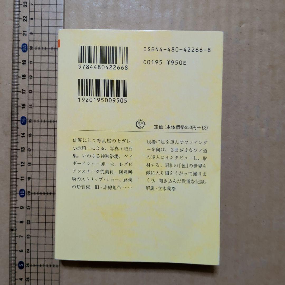 珍奇絶倫小沢大写真館　昭和　風俗　ゲイ　赤線　吉原　一条さゆり　カルーセル麻紀