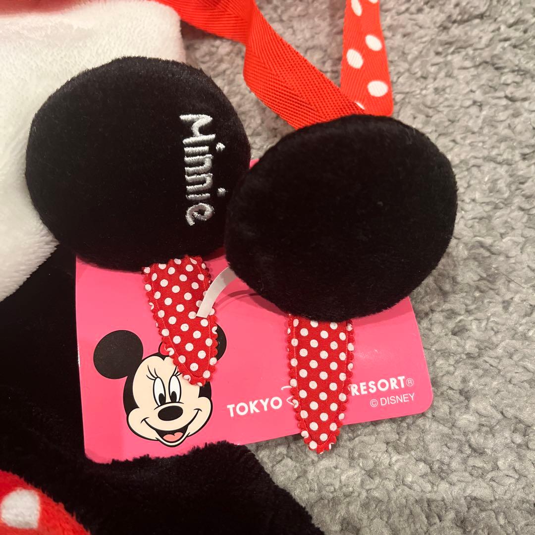 ミニーマウス ファンキャップ ポップコーンケース ミニーヘアピンセット
