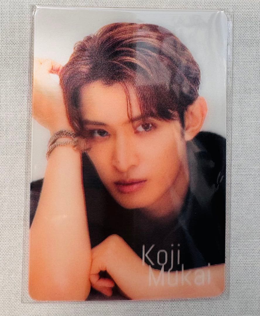 大人気！】SnowMan 向井康二 チラ見カードSnowWorld - メルカリ