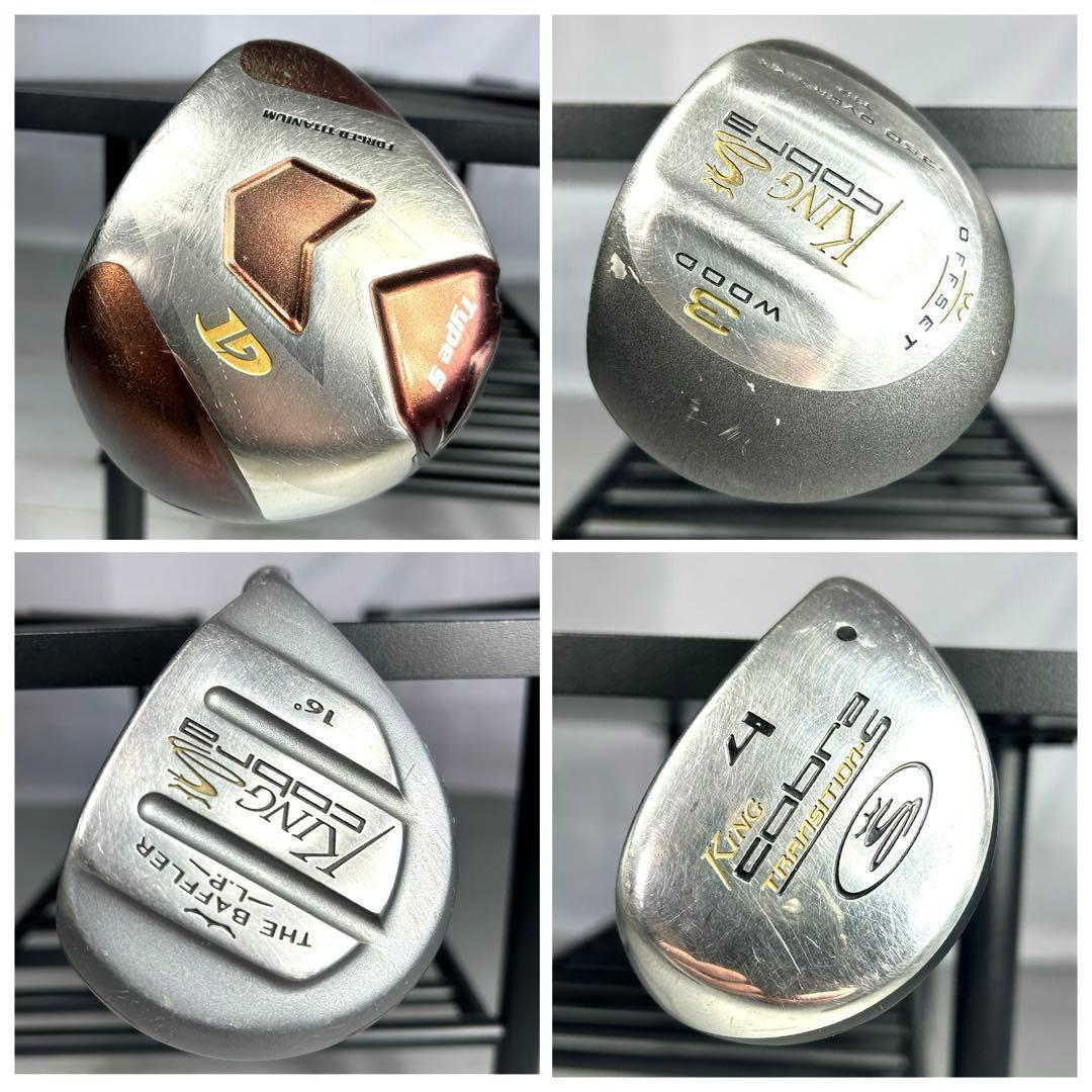 本格派 メンズゴルフクラブ 13本 フルセット お試しセット ゴルフ