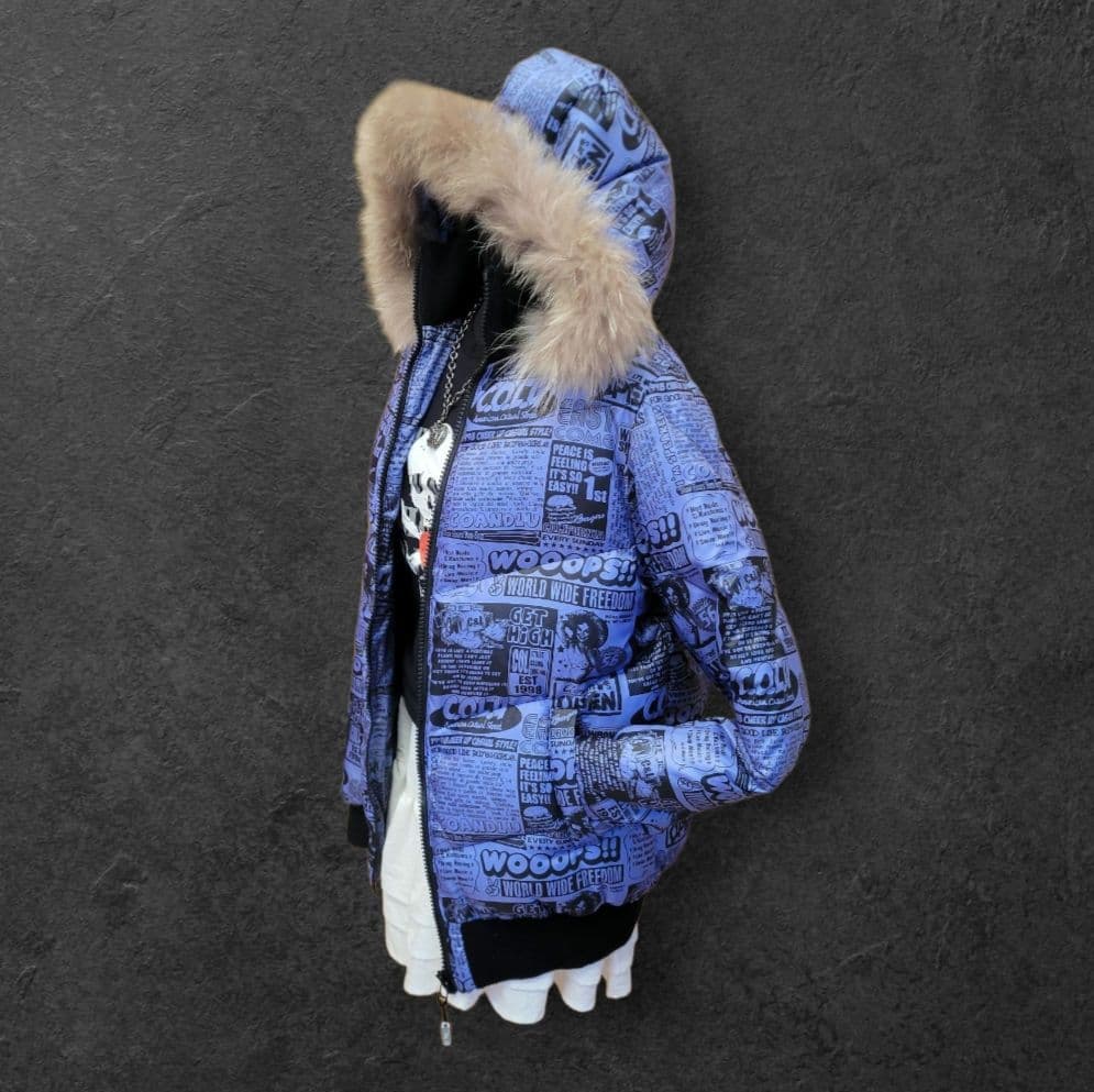 00s archive y2k ココルル 平成ギャル お兄系 ファーダウン - メルカリ